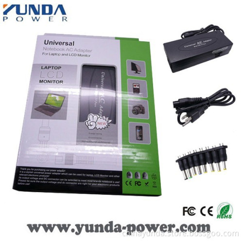 High Qualiy 90W Manual Universal Laptop Adapter Charger with 8 Connectors